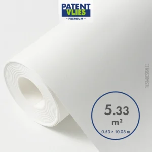 Tasandustapeet Patent Vlies Premium, rull 0.53×10.05 m