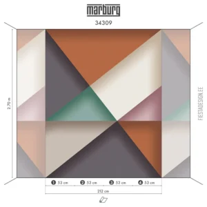 Tapeet Marburg New Poetry 34309 - Geometry