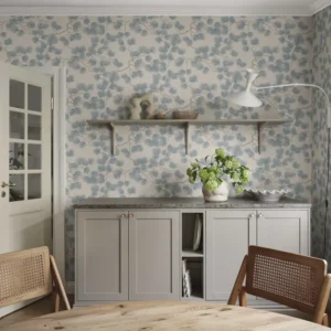 Обои Sandberg S10328 Pine Misty Blue