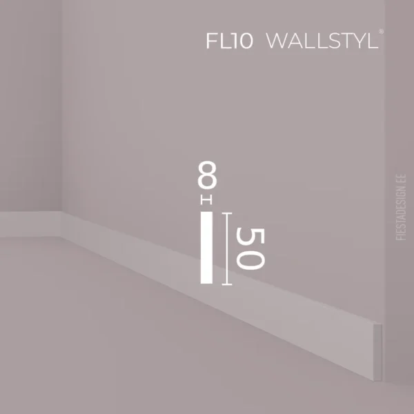 Плинтус FL10 Wallstyl
