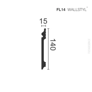 Плинтус FL14 Wallstyl