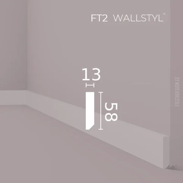 Põrandaliist FT2 Wallstyl