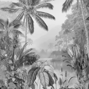 Фотообои Lac Tropical Black & White, Komar R2-008