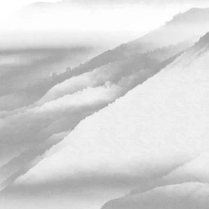 Fototapeet White Noise Mountain, Komar R2-010