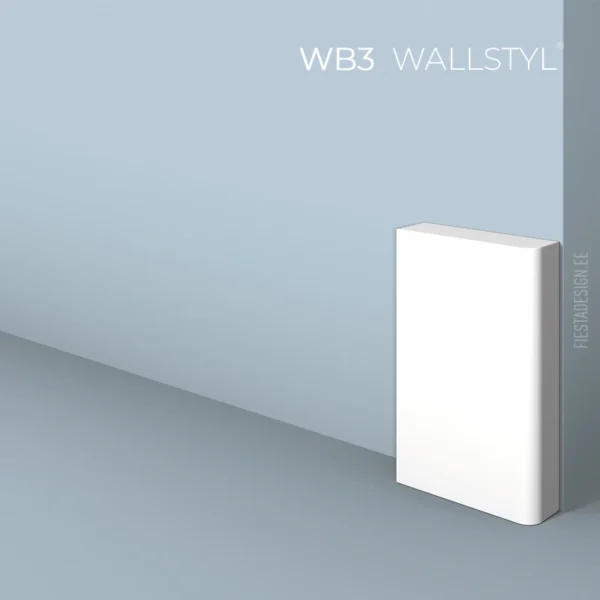 Dekoratiivklots WB3 Wallstyl (uksepiirdeliistu sokkel)