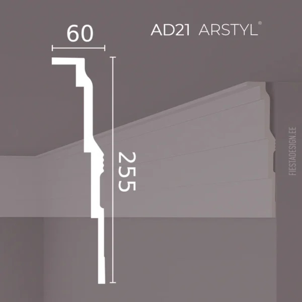 Laeliist AD21 Arstyl (25,5×6×200 cm)