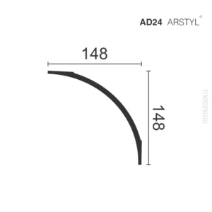 Laeliist AD24 Arstyl (14,8×14,8×200 cm)