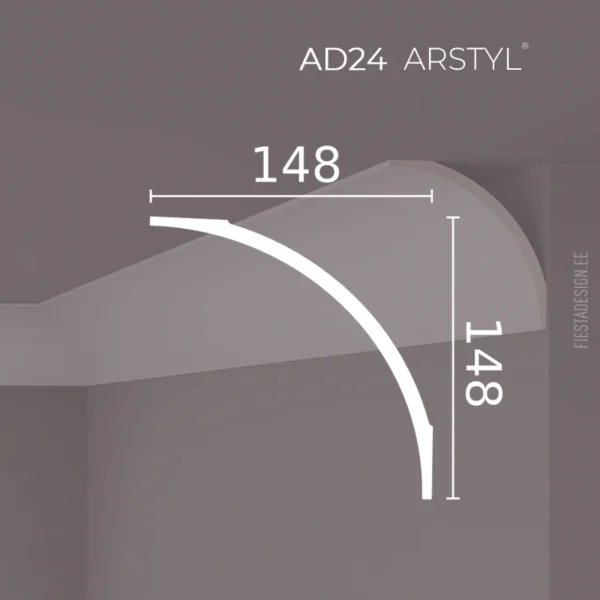 Laeliist AD24 Arstyl (14,8×14,8×200 cm)