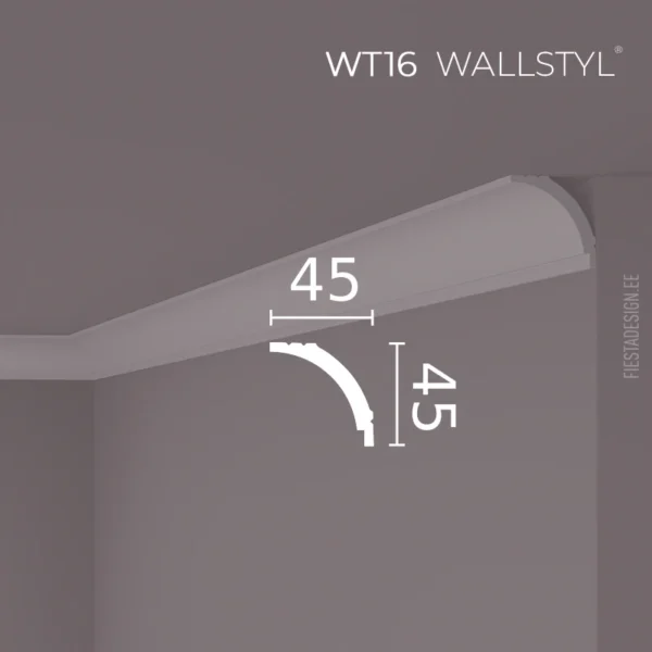 WT16 Wallstyl (4,5×4,5×200 cm)