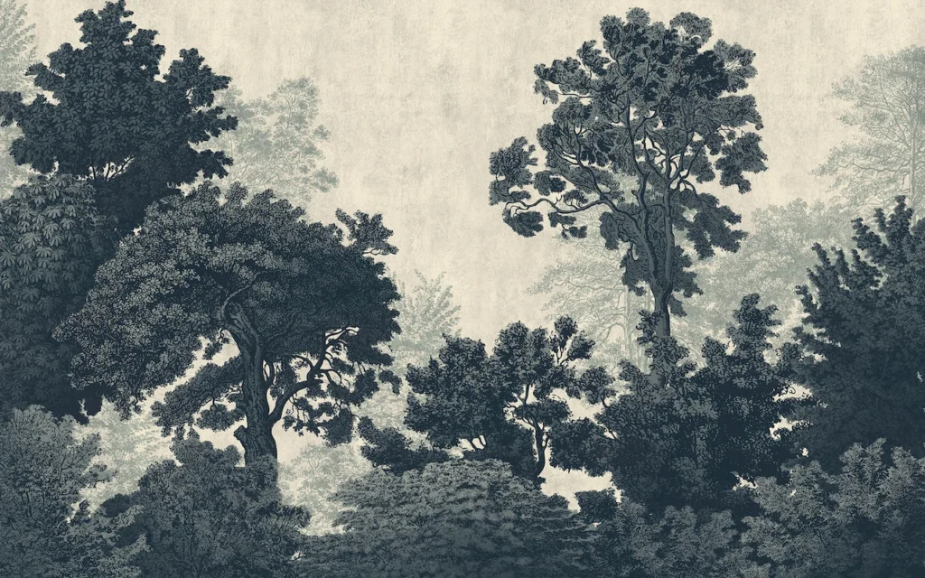 Fototapeet Unfading Trees, Komar P252-VD4