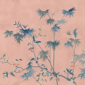 Tapeet Sandberg Chinoiserie Garden S10422 Bamboo Grove Pink
