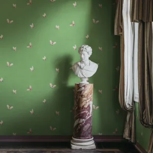 Tapeet Sandberg S10449 Butterflies Green