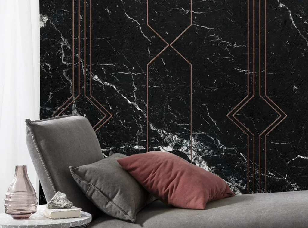 Fototapeet Marble Black, Komar P040-VD4
