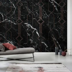 Fototapeet Marble Black, Komar P040-VD4