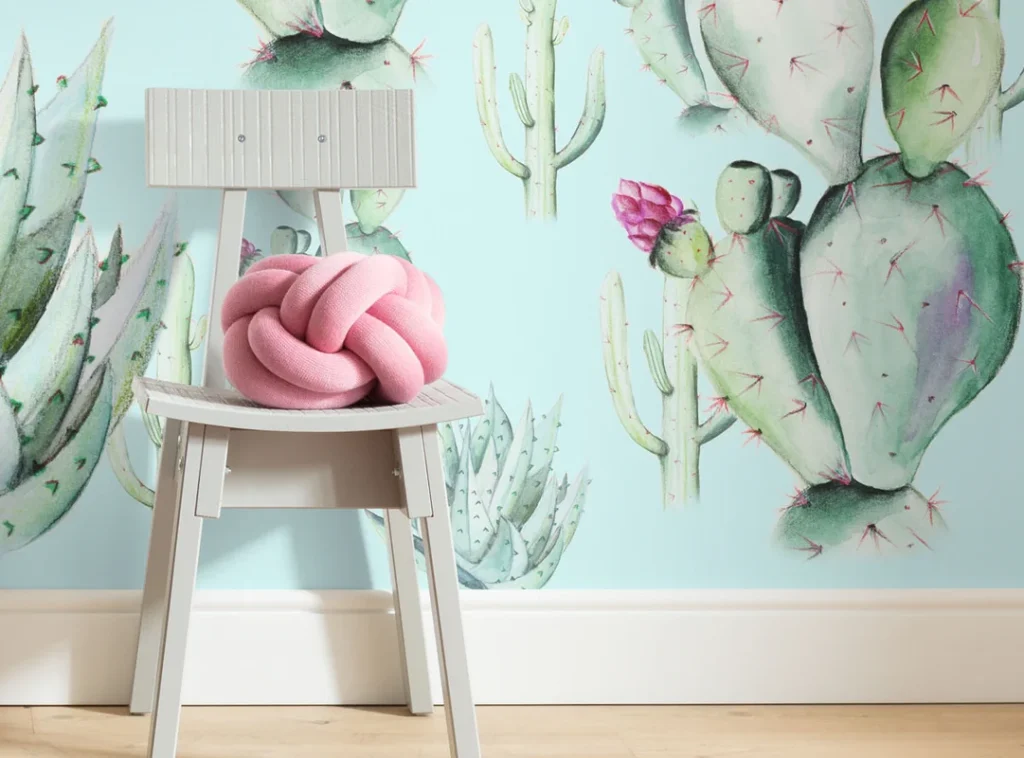 Fototapeet Cactus Blue, Komar P045D-VD4