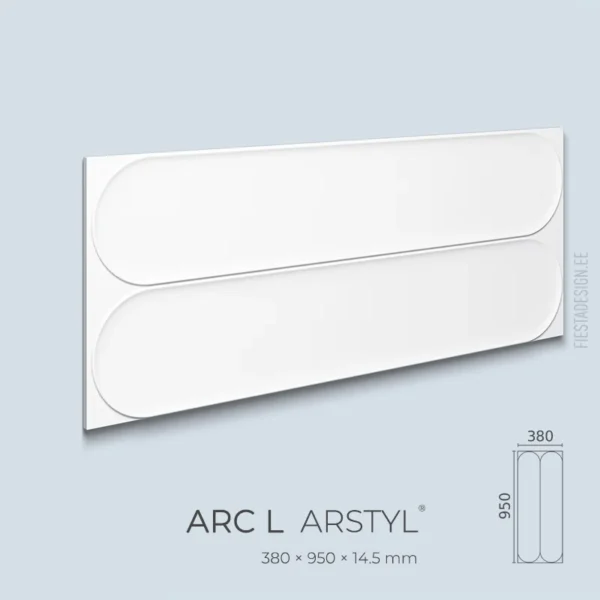 3d paneel ARC L Arstyl