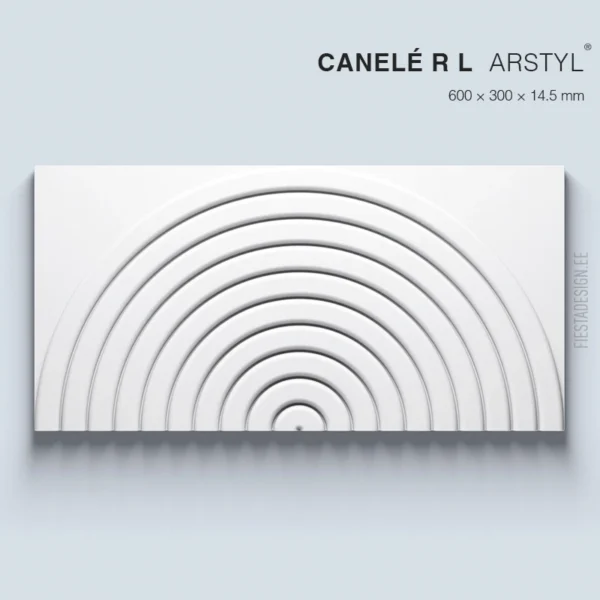3d paneel CANELÉ R-L Arstyl