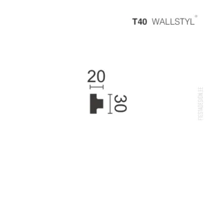 Dekoratiivliist T40 Wallstyl