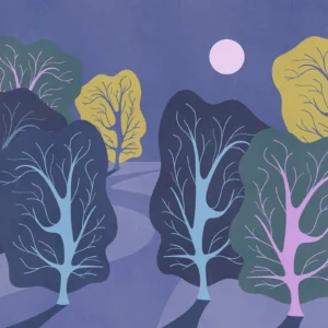 Fototapeet Komar - Purple Nights FLX7-017