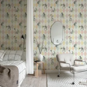 Tapeet RebelWalls R18042 - Circus Corner Pastel