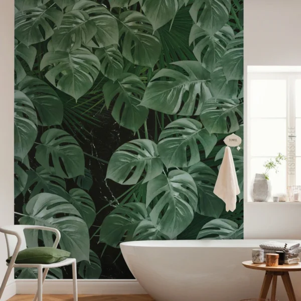 Фотообои Komar Monstera on Marble P035-VD2