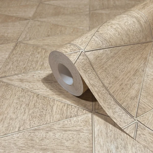 Tapeet Marburg Travertino 33359 Wooden Triangles