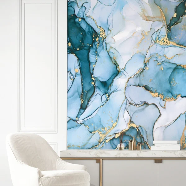 Tapeet Novamur Mona 81680 Marble Blue