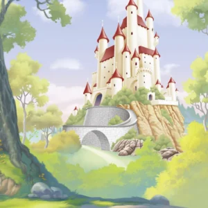 Fototapeet Komar DX4-192 - Princess Snow White: Castle