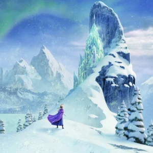 Fototapeet Komar DX4-206 - Frozen: Ice Castle