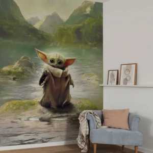 Fototapeet Komar DX4-211 - The Mandalorian: Grogu Landscape