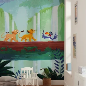 Fototapeet Komar DX4-220 - The Lion King: Waterfall