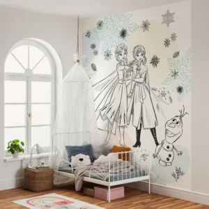 Fototapeet Komar DX4-223 - Frozen: Sketch Sisters