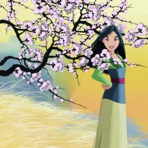 Фотообои Komar DX4-226 - Mulan Cherry Blossoms