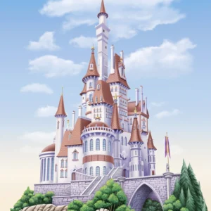 Фотообои Komar DX4-229 - Princess Belle Castle
