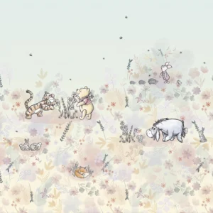 Fototapeet Komar DX6-194 - Winnie the Pooh: Flowerfield