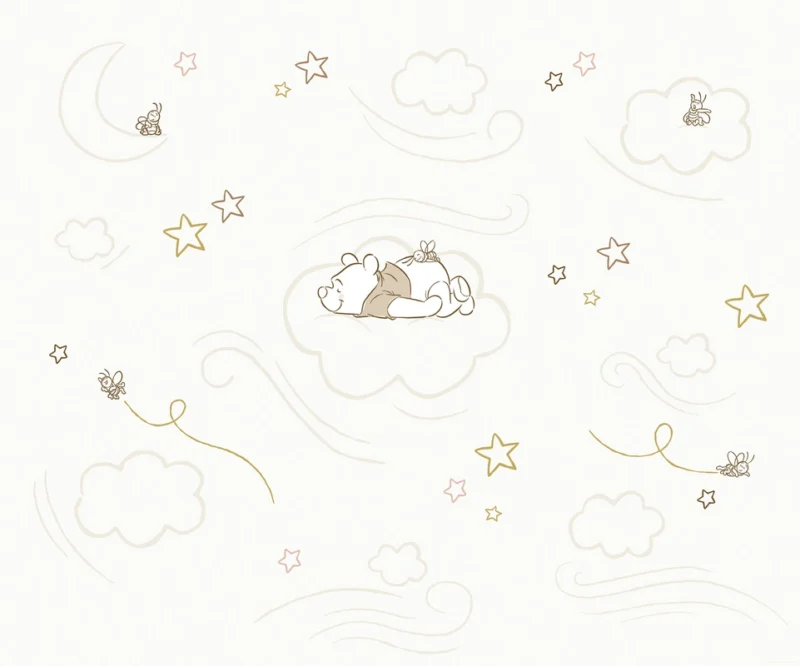 Fototapeet Komar DX6-230 - Winnie the Pooh: Sleepy little Bear
