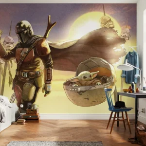 Fototapeet Komar DX7-182 - The Mandalorian and Grogu: Mission