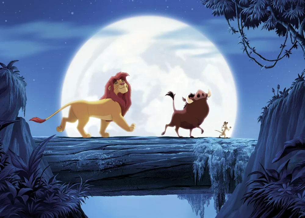 Fototapeet Komar DX7-196 - The Lion King: Full Moon Walk