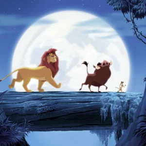 Fototapeet Komar DX7-196 - The Lion King: Full Moon Walk