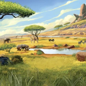 Fototapeet Komar DX7-236 - The Lion King: Savanna