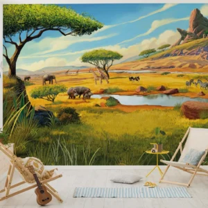 Фотообои Komar DX7-236 - The Lion King Savanna