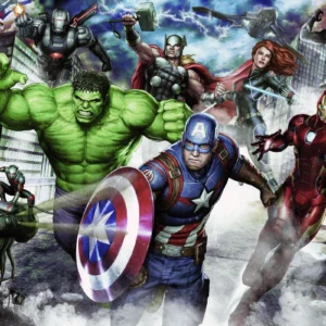 Fototapeet Komar DX8-173 - Avengers: Assemble