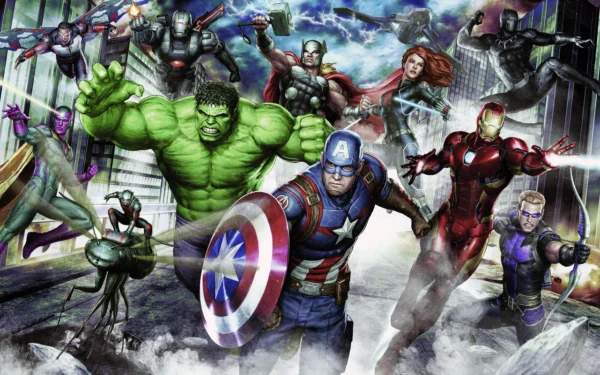 Fototapeet Komar DX8-173 - Avengers: Assemble