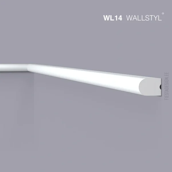 Декоративный профиль / молдинг WL14 Wallstyl (HDPS)