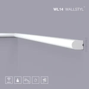 Декоративный профиль / молдинг WL14 Wallstyl (HDPS)