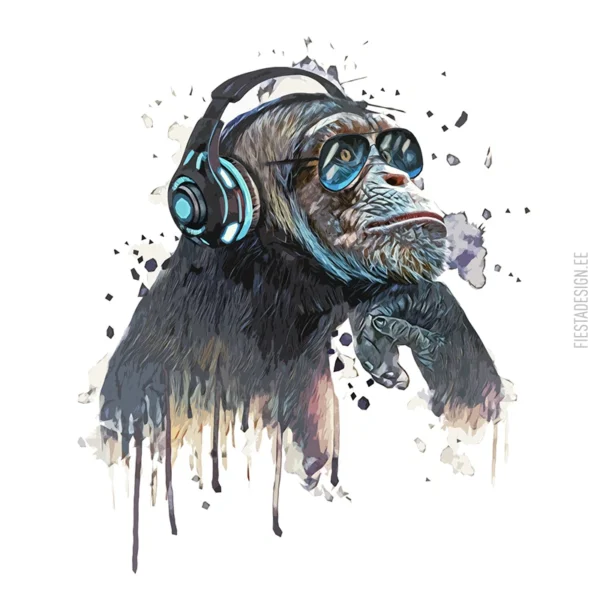 Фотообои DJ Gorilla (Marburg Smart Art)