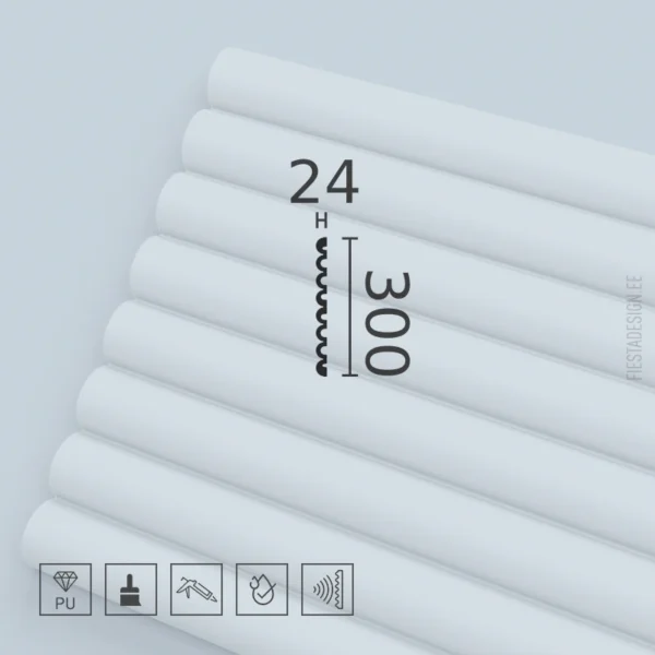 3d панель CANELÉ XL Arstyl, 30×200 см