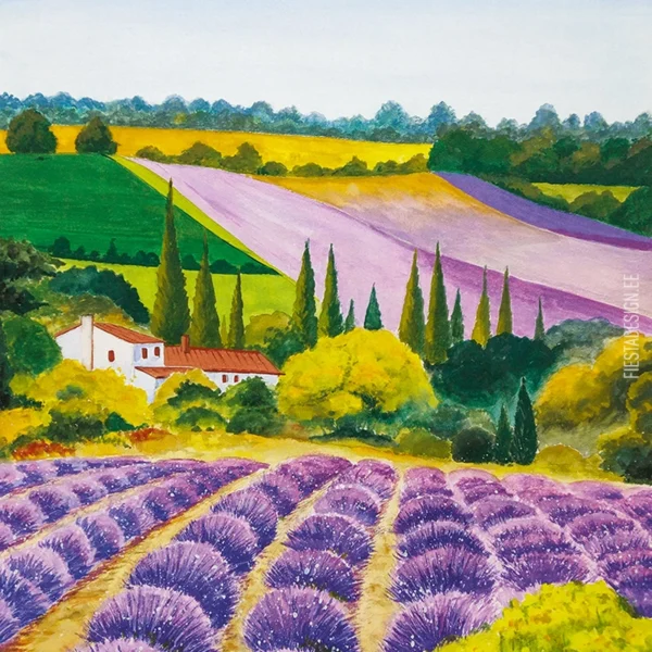 Флизелиновые обои Marburg Pompöös Provence 35642 Lavender Farm