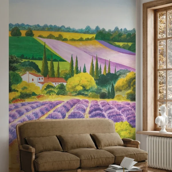 Флизелиновые обои Marburg Pompöös Provence 35642 Lavender Farm
