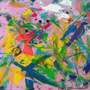Pilttapeet Laurents Art - Colorful Birds, LA3-002